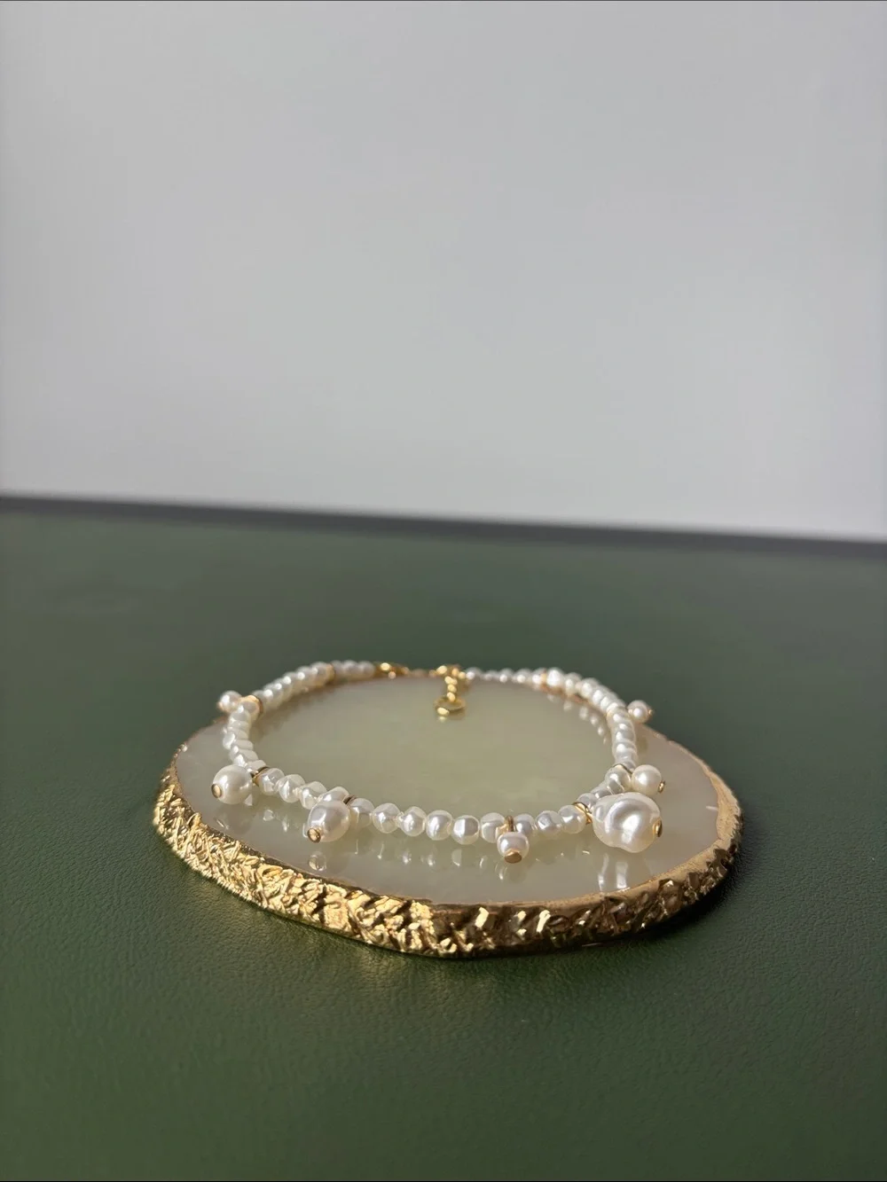 J. Crew Pearl Beaded Anklet